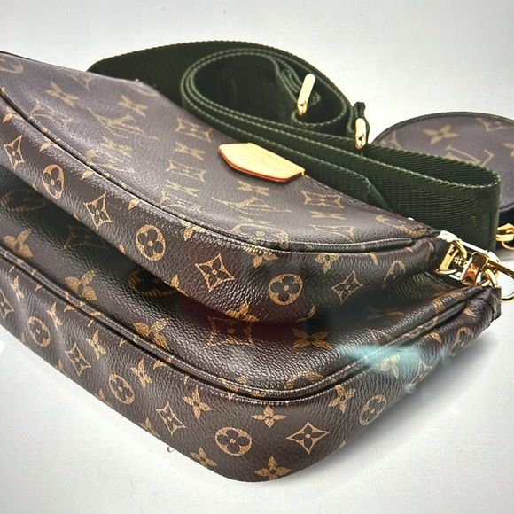 Authentic Louis Vuitton Multi Pochette Accessories Khaki - Picture 5 of 12